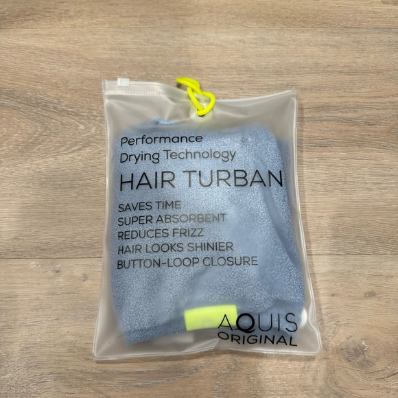 Aquis Original Hair Turban, Blue - Picture 1 of 2
